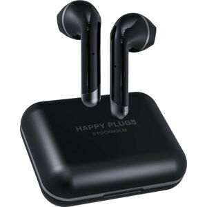 Černá bezdrátová sluchátka Happy Plugs Air 1 Plus