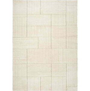 Bílý koberec Universal Tanum Dice, 80 x 150 cm