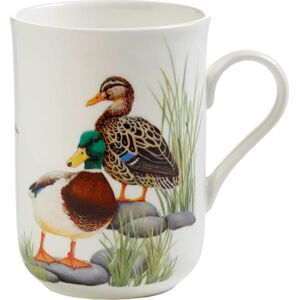 Hrnek z kostního porcelánu Maxwell & Williams Birds Ducks, 350 ml