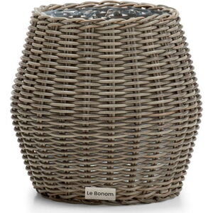 Zahradní květináč z umělého ratanu Bonami Essentials Grande Fiore