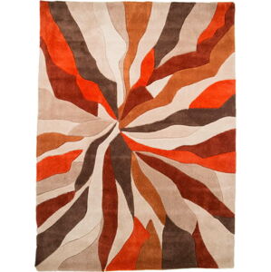 Oranžový koberec Flair Rugs Splinter, 160 x 220 cm