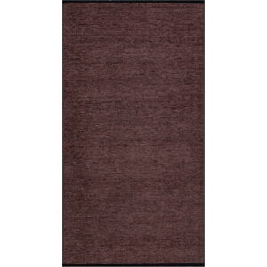 Červeno-hnědý pratelný koberec běhoun 200x80 cm Bendigo - Vitaus