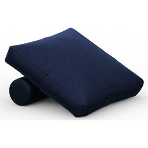 Modrý sametový polštář k modulární pohovce Rome Velvet - Cosmopolitan Design