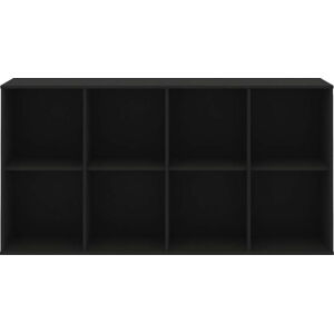 Černý modulární policový systém 136x69 cm Mistral Kubus - Hammel Furniture