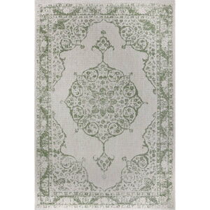 Zeleno-béžový venkovní koberec Ragami Oslo, 160 x 230 cm