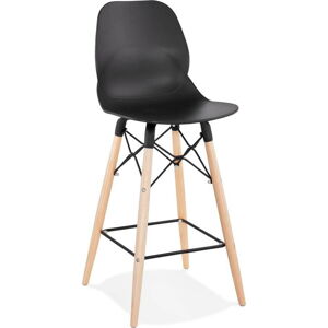 Černá barová židle Kokoon Marcel Mini, výška sedu 68 cm