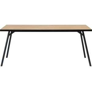 Jídelní stůl s deskou v dubovém dekoru 90x180 cm Calvi – Unique Furniture
