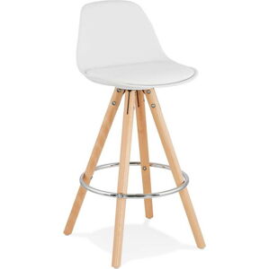 Bílá barová židle Kokoon Anau, výška sedu 64 cm