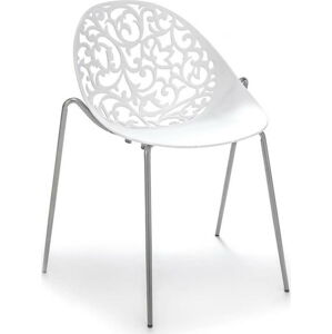 Bílé jídelní židle v sadě 2 ks – Tomasucci