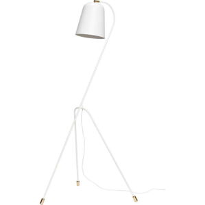 Bílá volně stojící lampa Hübsch Floor Lamp, výška 156 cm