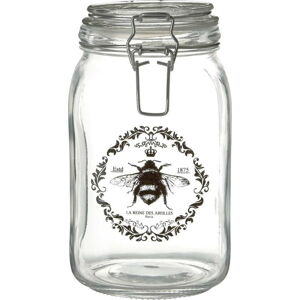 Skleněná úložná dóza Premier Housewares Queen Bee, 1700 ml