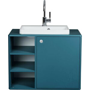 Tmavě modrá skříňka s umyvadlem bez baterie 80x62 cm Color Bath - Tom Tailor for Tenzo