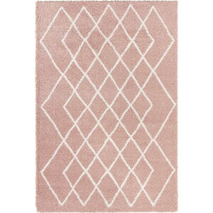 Růžový koberec Elle Decoration Passion Bron, 160 x 230 cm