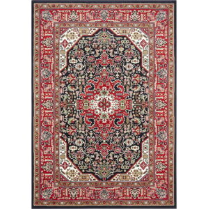 Červeno-modrý koberec Nouristan Skazar Isfahan, 80 x 150 cm