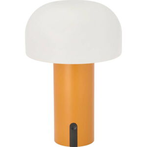 Bílá/oranžová LED stolní lampa (výška 22,5 cm) Styles – Villa Collection