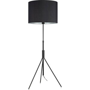 Černá stojací lampa Markslöjd Sling, ø 52 cm