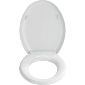 Bílé toaletní prkénko Wenko Premium Mira