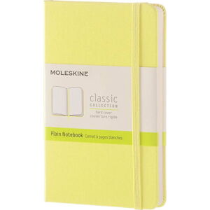 Žlutý zápisník v pevné vazbě Moleskine Daisy, 192 stran
