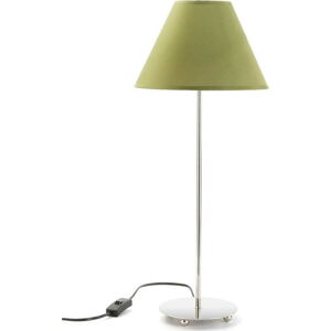 Zelená stolní lampa Versa Metalina, ø 25 cm