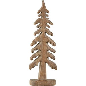 Hnědá dekorativní soška KJ Collection Tree Turo, 24 cm