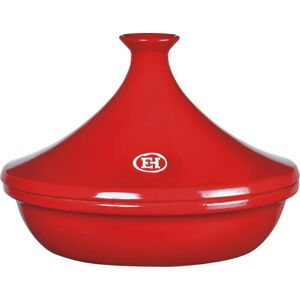 Červený tajine Emile Henry Flame, ⌀ 32 cm