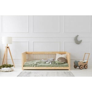 Dětská postel z borovicového dřeva v přírodní barvě 90x160 cm Mila CWW – Adeko