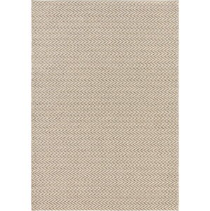 Krémový koberec vhodný i na ven Elle Decor Brave Caen, 80 x 150 cm