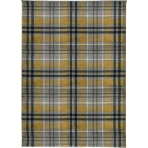 Žluto-šedý koberec Flair Rugs Highland, 120 x 170 cm