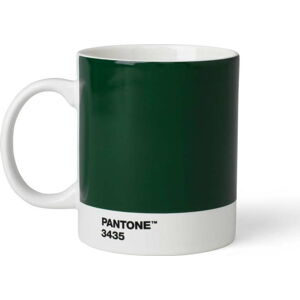 Tmavě zelený hrnek Pantone, 375 ml