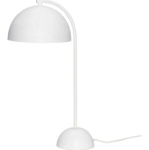 Bílá kovová stolní lampa Hübsch Puro