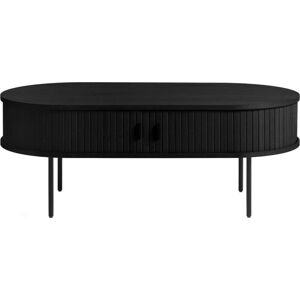 Černý konferenční stolek 60x120 cm Nola – Unique Furniture
