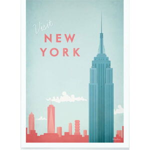 Plakát Travelposter New York, 30 x 40 cm