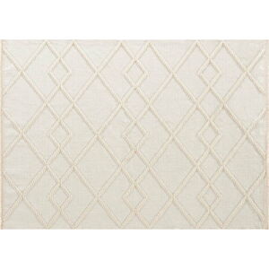 Krémový pratelný koberec 80x145 cm Lena – Webtappeti
