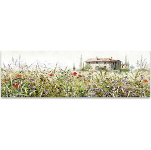 Obraz na plátně Styler Grasses, 140 x 45 cm