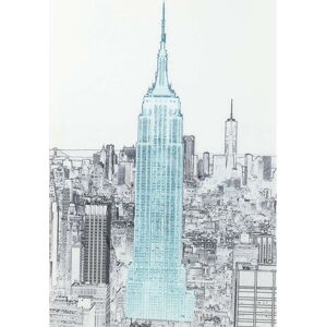 Nástěnný skleněný obraz Kare Design Empire State Building, 120 x 80 cm