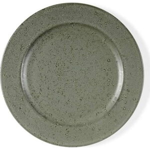Zelenošedý kameninový dezertní talíř Bitz Mensa, průměr 22 cm