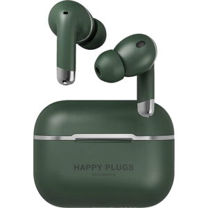 Zelená bezdrátová sluchátka Happy Plugs Air 1 ANC