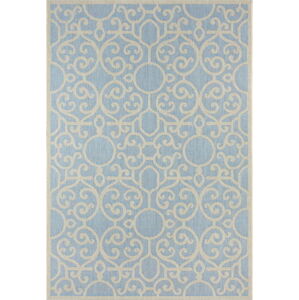 Modro-béžový venkovní koberec NORTHRUGS Nebo, 160 x 230 cm