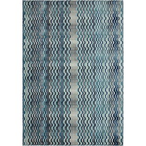 Modrý koberec Asiatic Carpets Wave, 160 x 230 cm
