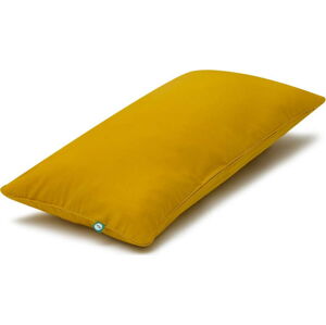 Hořčicově žlutý povlak na polštář Mumla Basic, 30 x 60 cm
