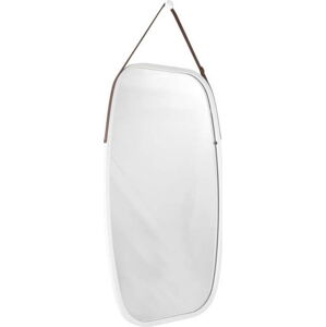 Nástěnné zrcadlo v bílém rámu PT LIVING Idylic, délka 74 cm