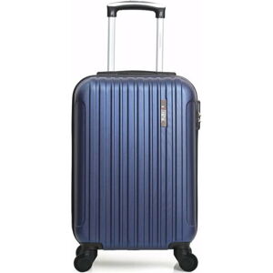 Modré skořepinové zavazadlo na 4 kolečkách Bluestar Lome, 31 l