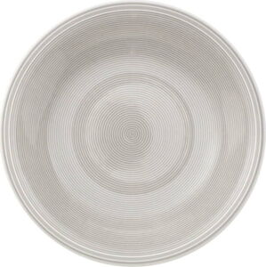 Bílo-šedý porcelánový hluboký talíř Villeroy & Boch Like Color Loop, ø 23,5 cm