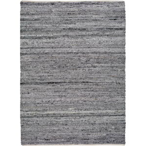 Tmavě šedý koberec z recyklovaného plastu Universal Cinder, 80 x 150 cm