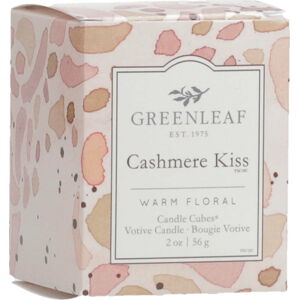 Vonná svíčka Greenleaf Cashmere Kiss, 15 hodin hoření