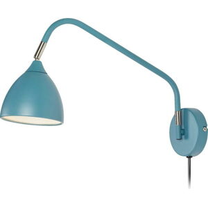 Modrá nástěnná lampa Markslöjd Valencia