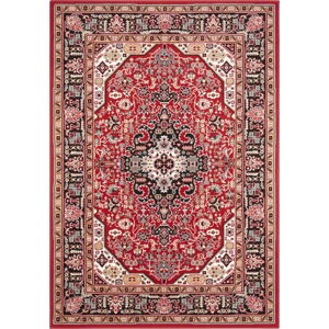 Červený koberec Nouristan Skazar Isfahan, 200 x 290 cm