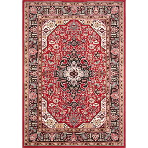 Červený koberec Nouristan Skazar Isfahan, 120 x 170 cm