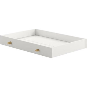 Světle šedý šuplík pod dětskou postel 70x140 cm Cube - Pinio