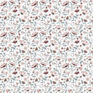 Dětská tapeta 10 m x 50 cm Ocean Flowers – Lilipinso